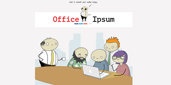 Office workers illustration