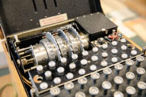 The Enigma machine